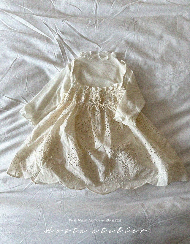 残り1点 即納⌇レース リーフ ワンピース ビスチェ