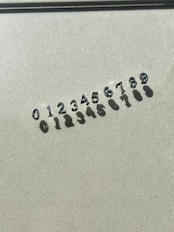 【4桁まで】number bracelet