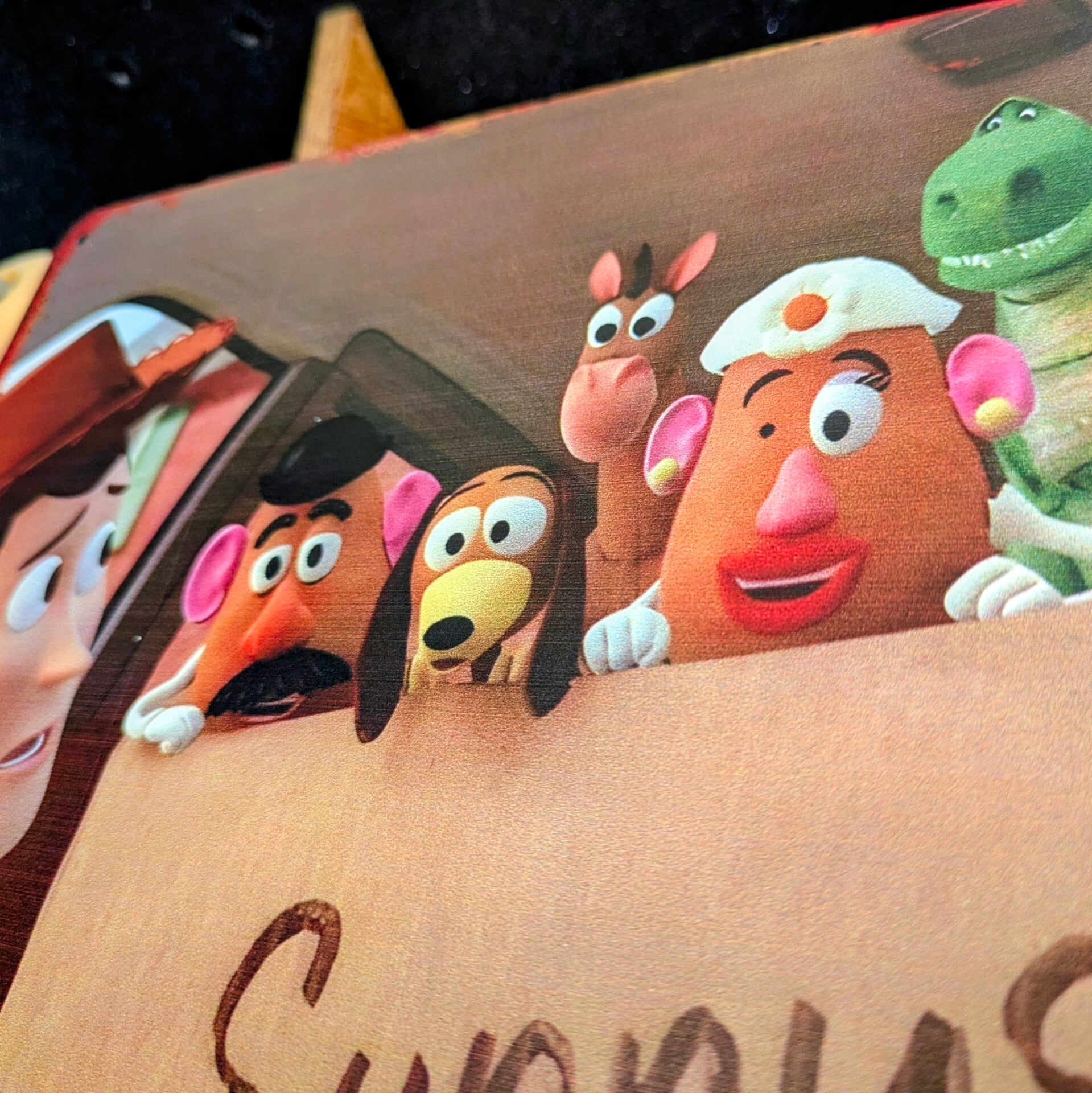 送料無料！ちょうどいいブリキ看板【 TOY STORY（ トイ・ストーリー ）】トイストーリー 『 Sunnyside 』 / METAL SIGN / メタルサイン / ブリキ看板 / サインボード / ビンテージ加工 〚アメリカン雑貨 アメトイ〛