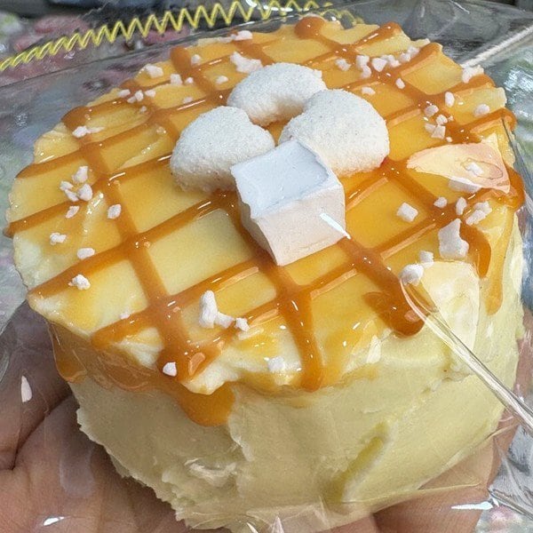 水感スクイーズ キャラメルパンケーキ 水系スクイーズ squishy