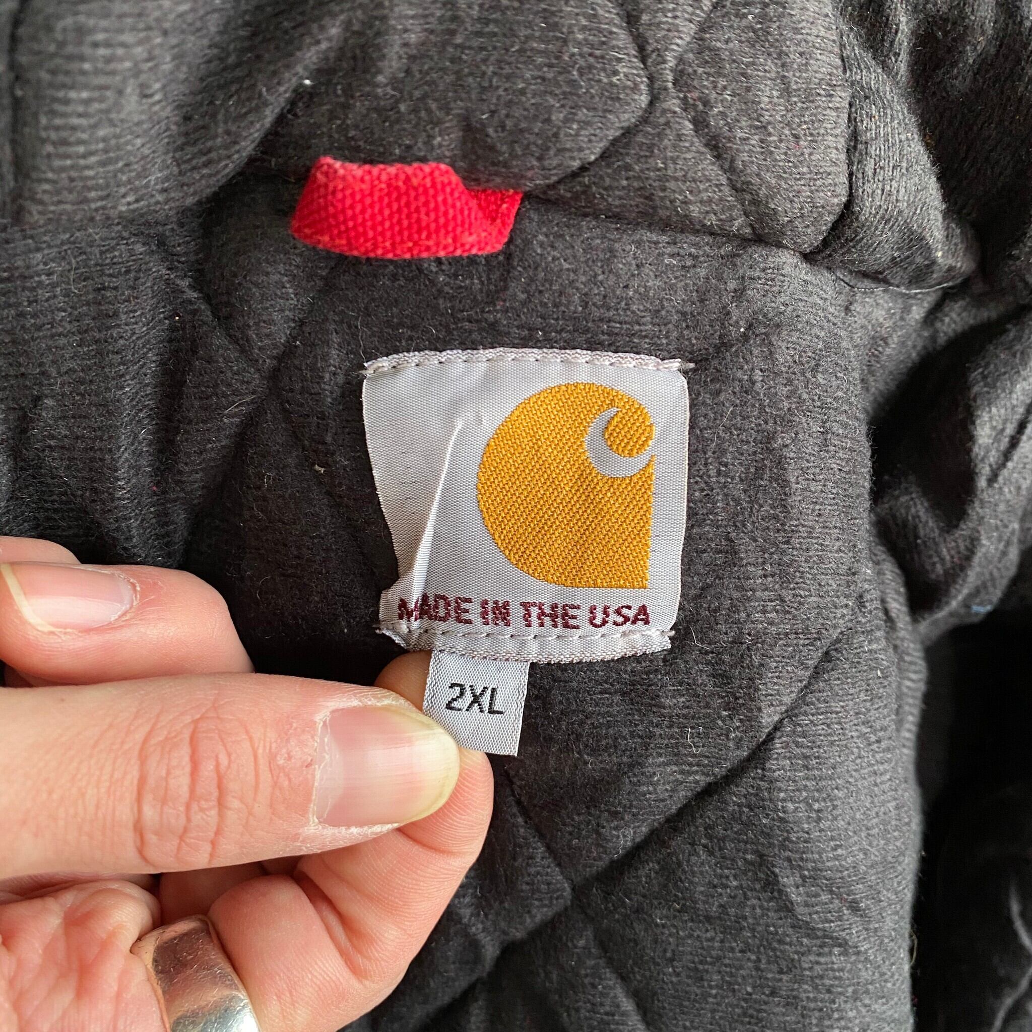 ビッグサイズ USA製 Carhartt カーハート アクティブジャケット メンズ ビッグサイズ USA製 Carhartt カーハート アクティブジャケット メンズ