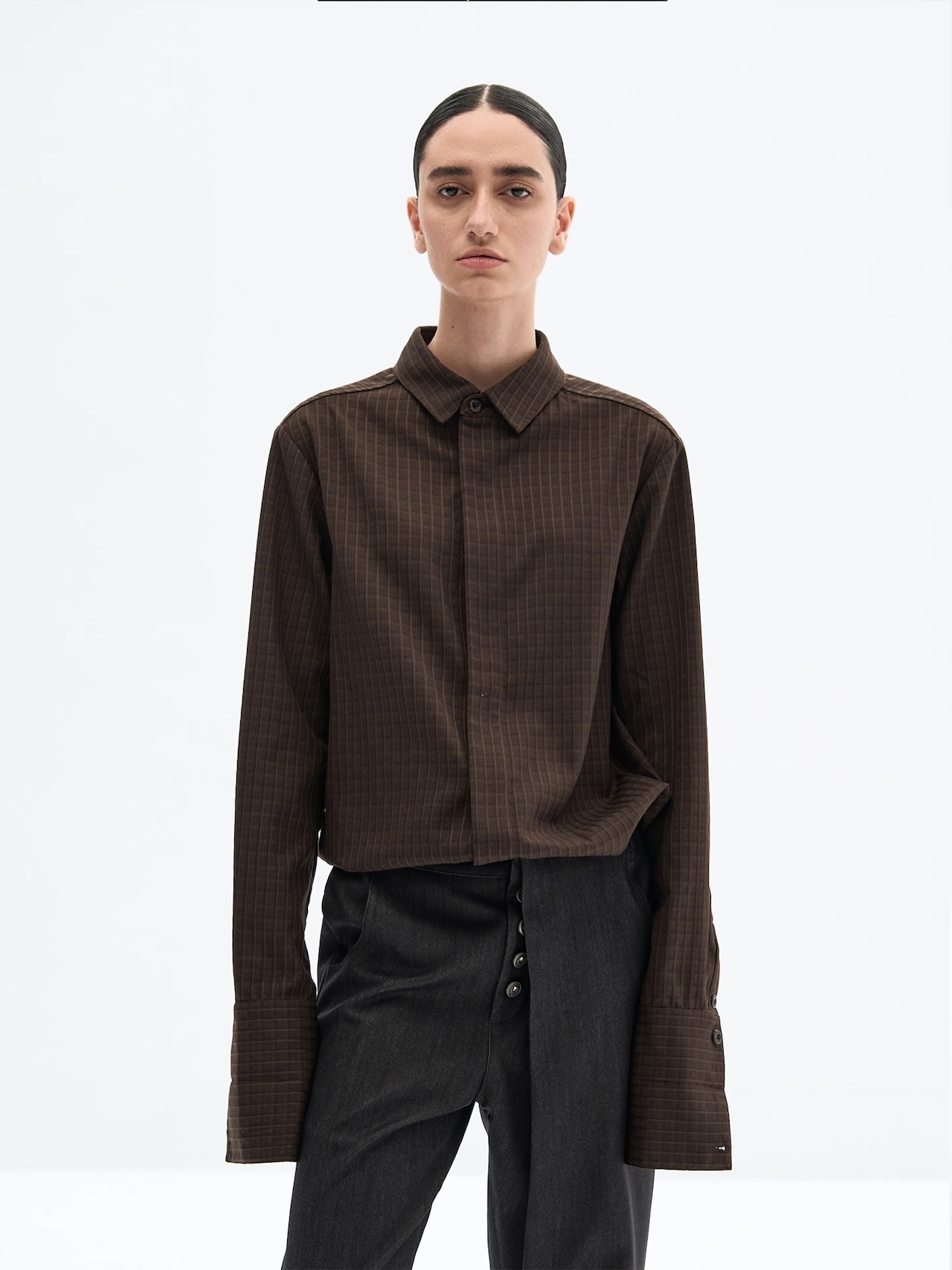 Slight Vogue VOGUE CHECK BONDING SHIRT