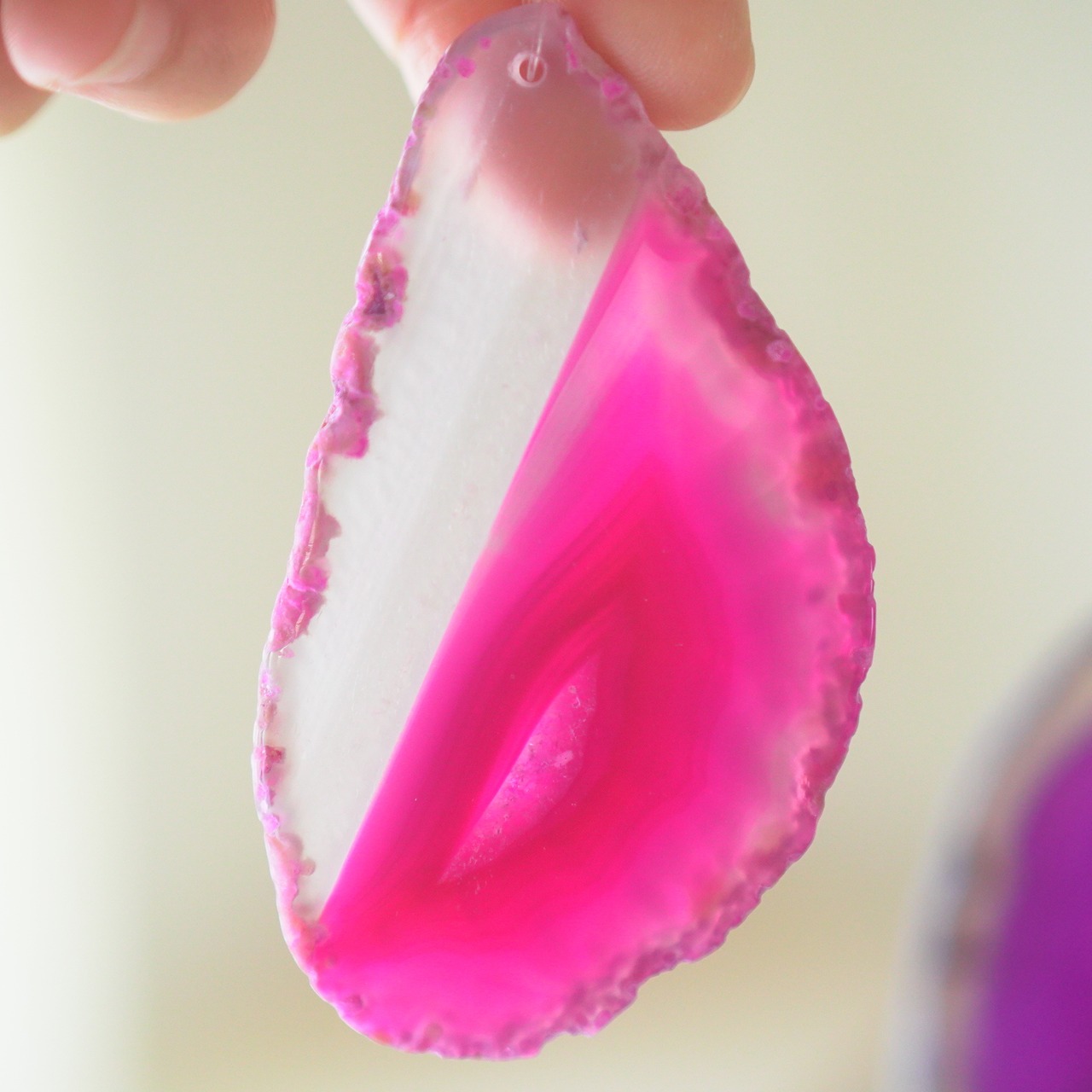 Rainbow Beach 04 - アゲートヒーリングチャイム / Agate Sun Catcher Wind Chime 620