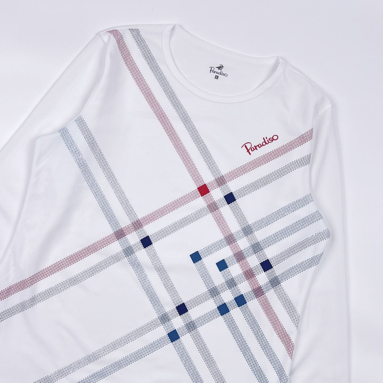 Paradiso パラディーソ 長袖 ドライシャツ カットソー L/ホワイト レディース ゴルフ