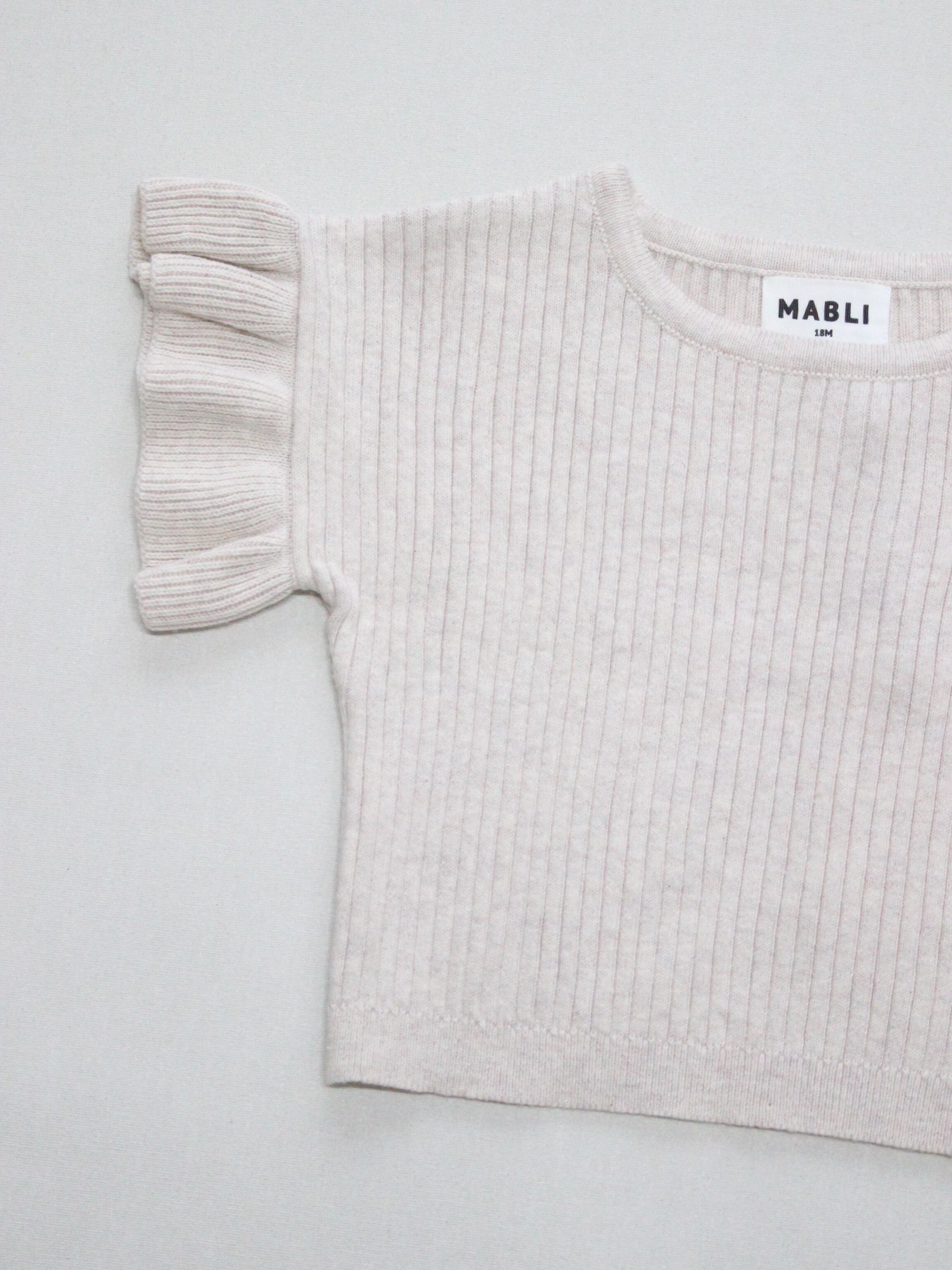 MABLI CADI TEE SAND 4-6y | RESONASON