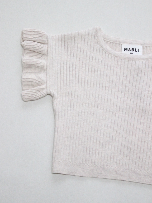 MABLI  CADI TEE  SAND  4-6y