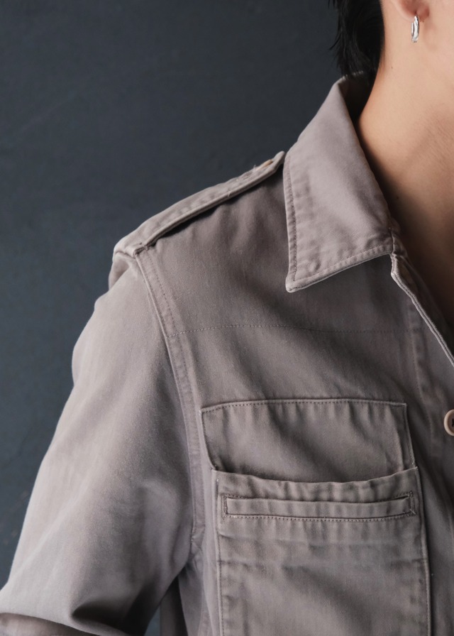 90's A.P.C. mulch pocket cotton field jacket