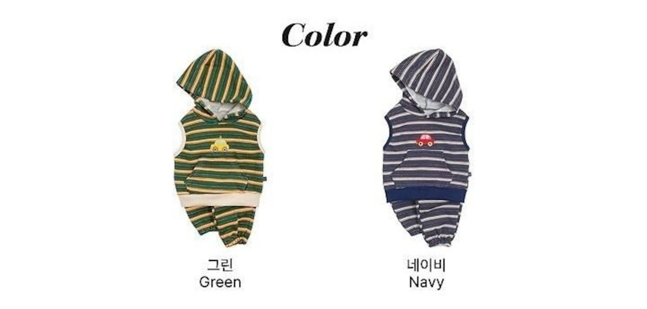 韓国子供服 / 26winter / oottbebe / ちびっこカーフード上下セット / ベビー&キッズ / 冬服 *XS~XL*