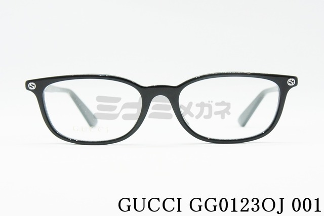 GUCCI メガネ GG0123OJ 001 スクエア グッチ ビー ITALY イタリア製 正規品