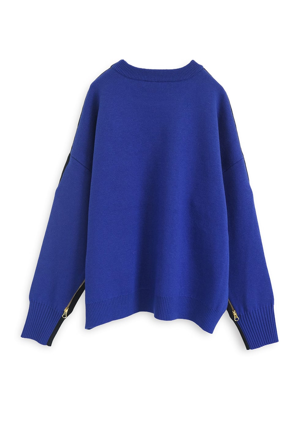 8252-0207／ブラック×ブルー【残り1】 | EN'DAY｜ニットブランド