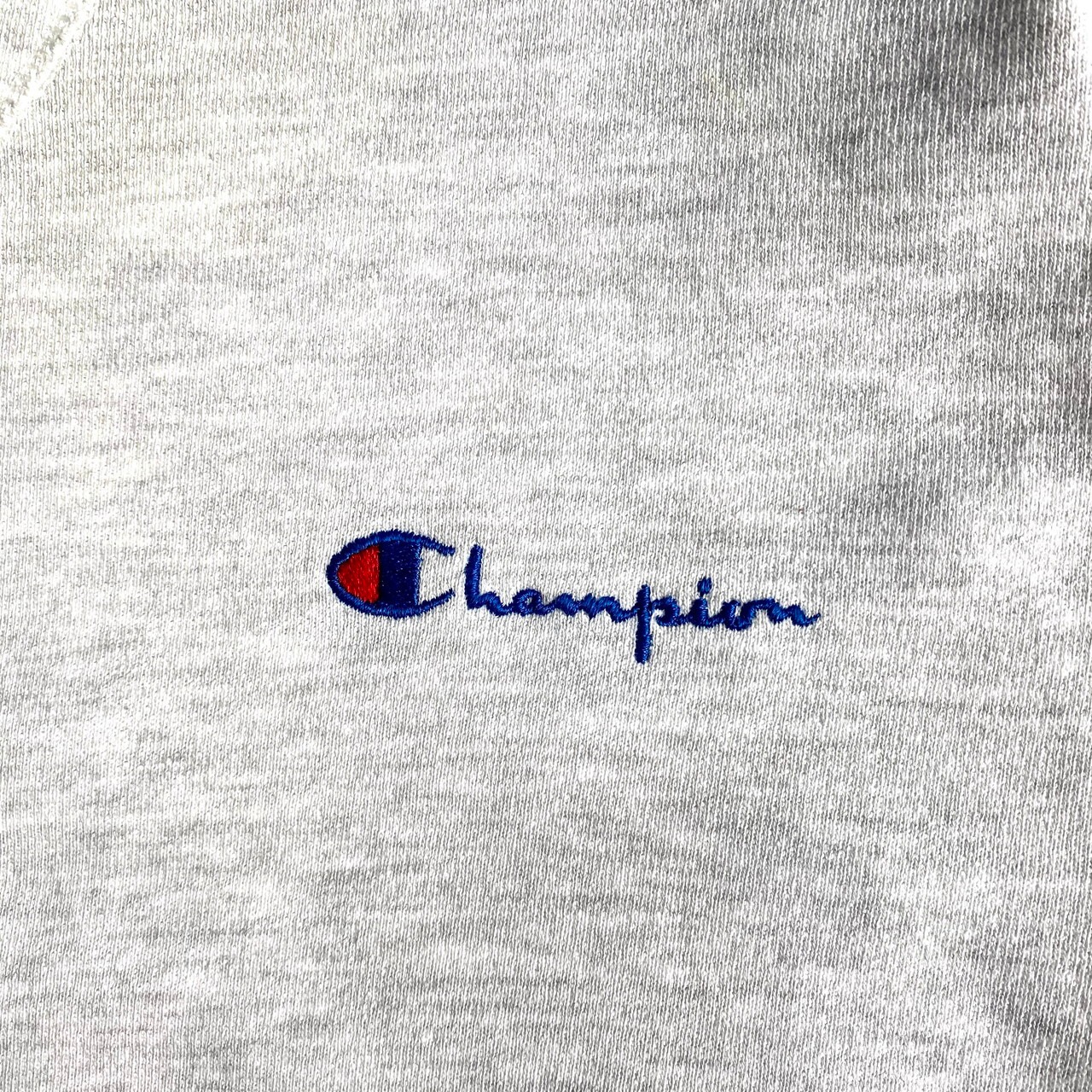 90年代 青刺繍タグ Champion チャンピオン ワンポイントロゴ 
