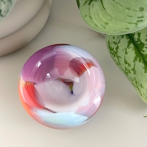 Maria Ida Designs "Glass Blown Multi-Colour Nest Bowl"