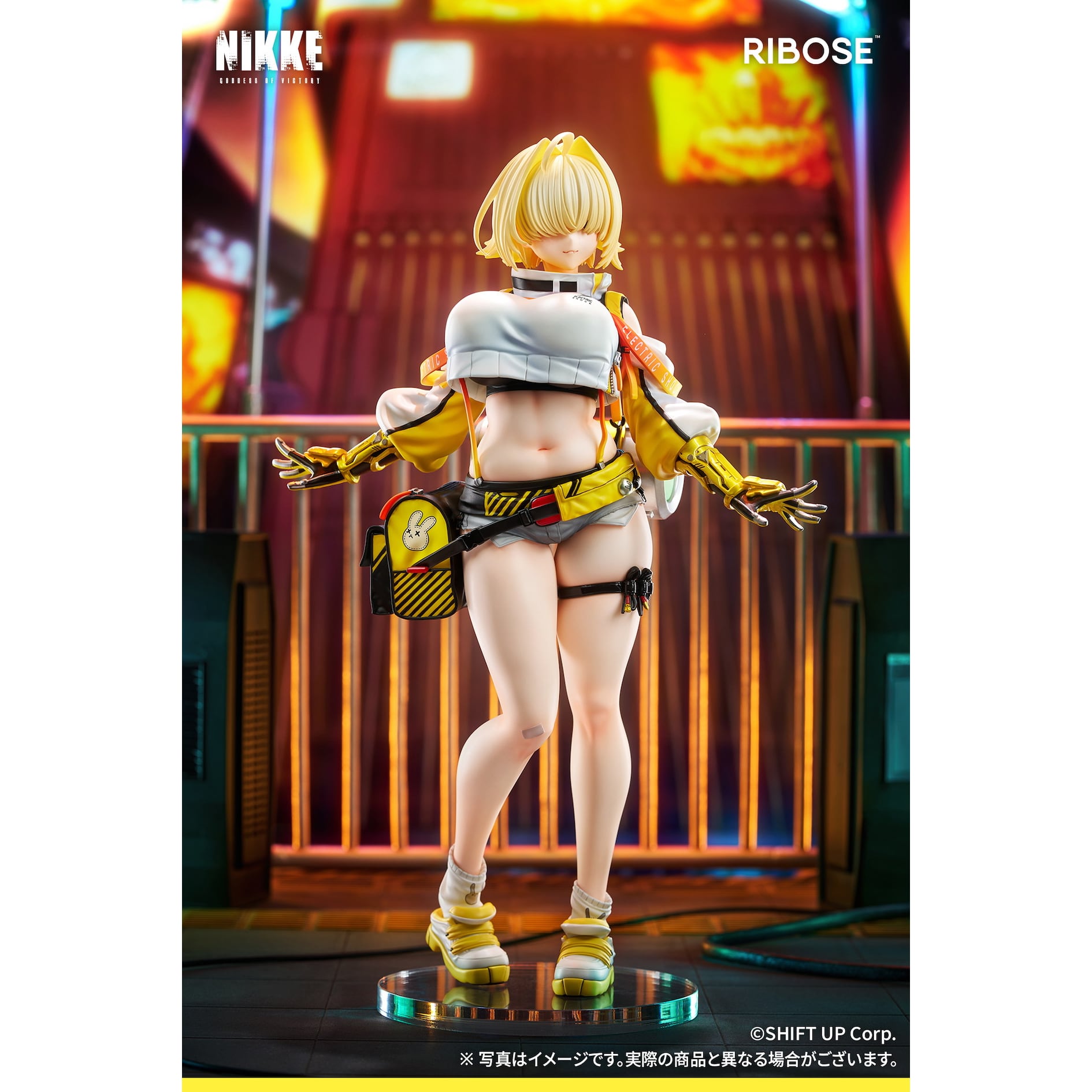 勝利の女神:NIKKE エレグ【塗装済み完成品ガレージキット】 勝利の女神：NIKKE エレグ 1/6 PVC/ABS製 塗装済み完成品フィギュア