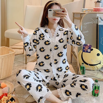 パジャマ2 ルームウェア パジャマ ジャージ 部屋着 寝巻き ナイトウェア ロング