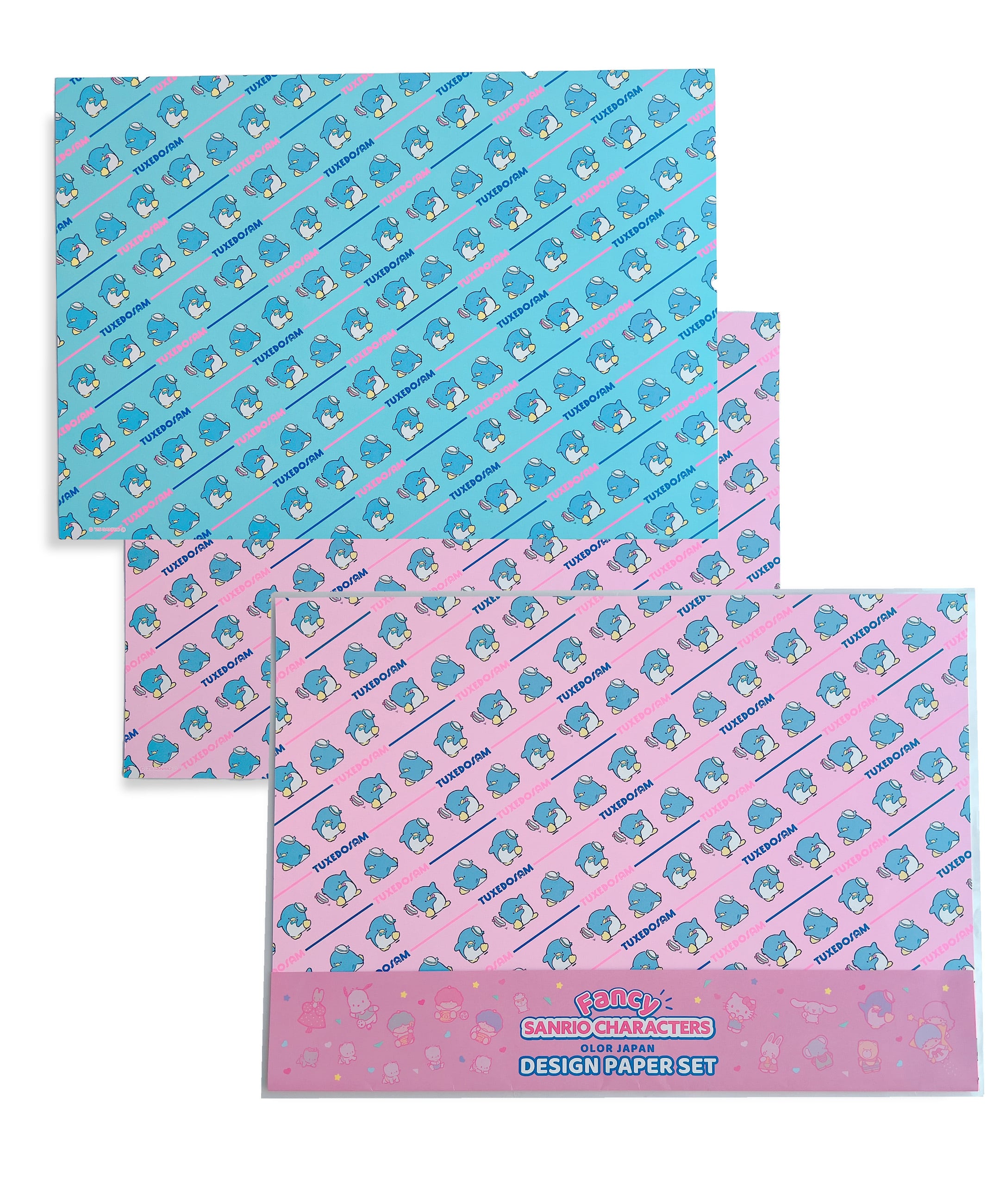 Sanrio Characters】POP PINK PRINT!Tracing paper set /FRESH PUNCH