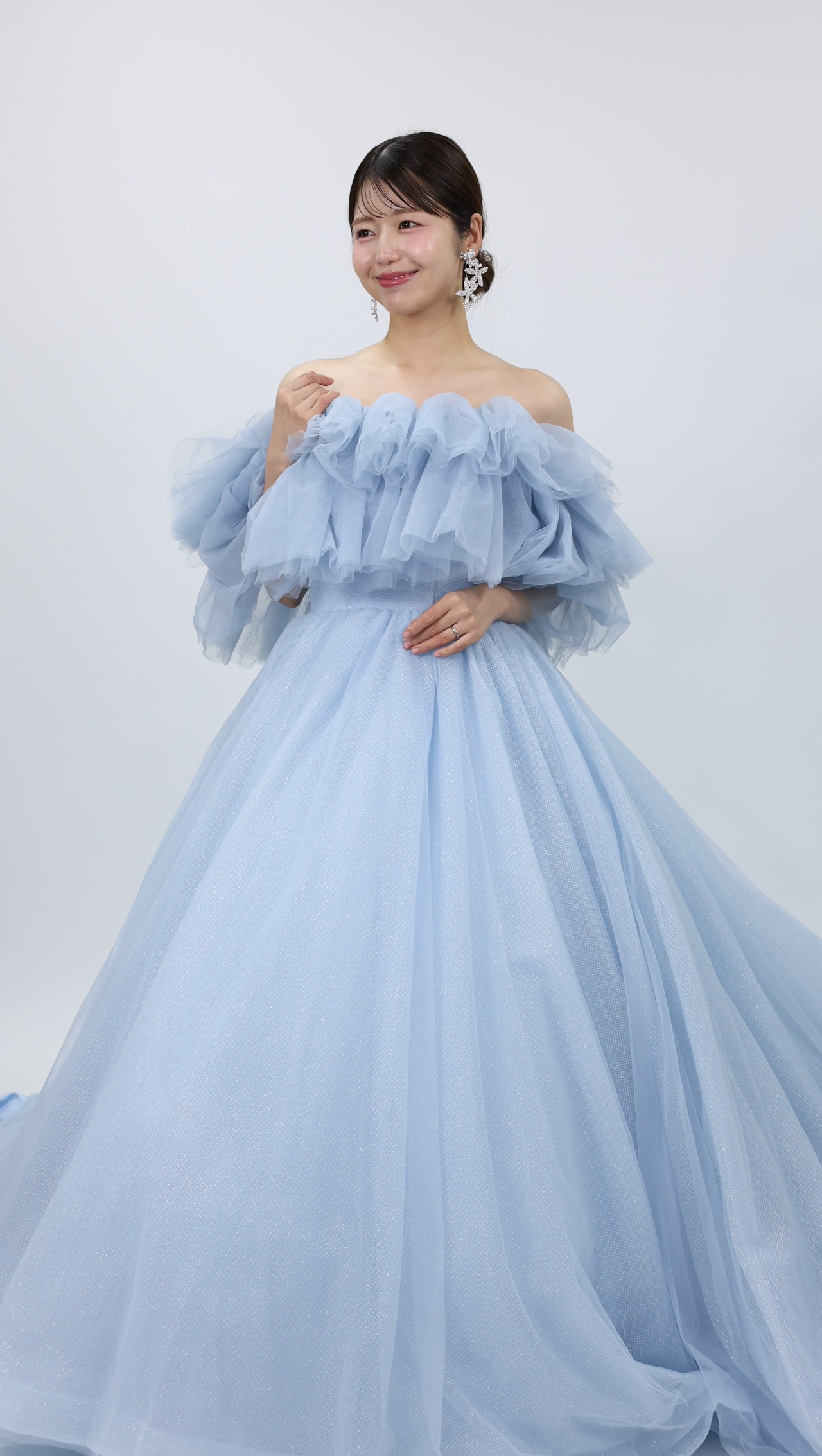 【DRESS 15】Blue tulle Dress（ブルーチュールドレス）