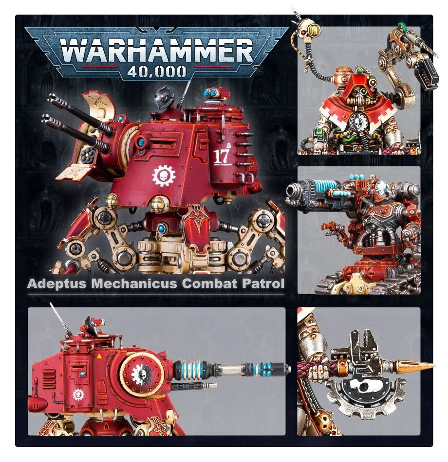 ウォーハンマー40K:Combat Patrol: Adeptus Mechanicus | Craft Labo