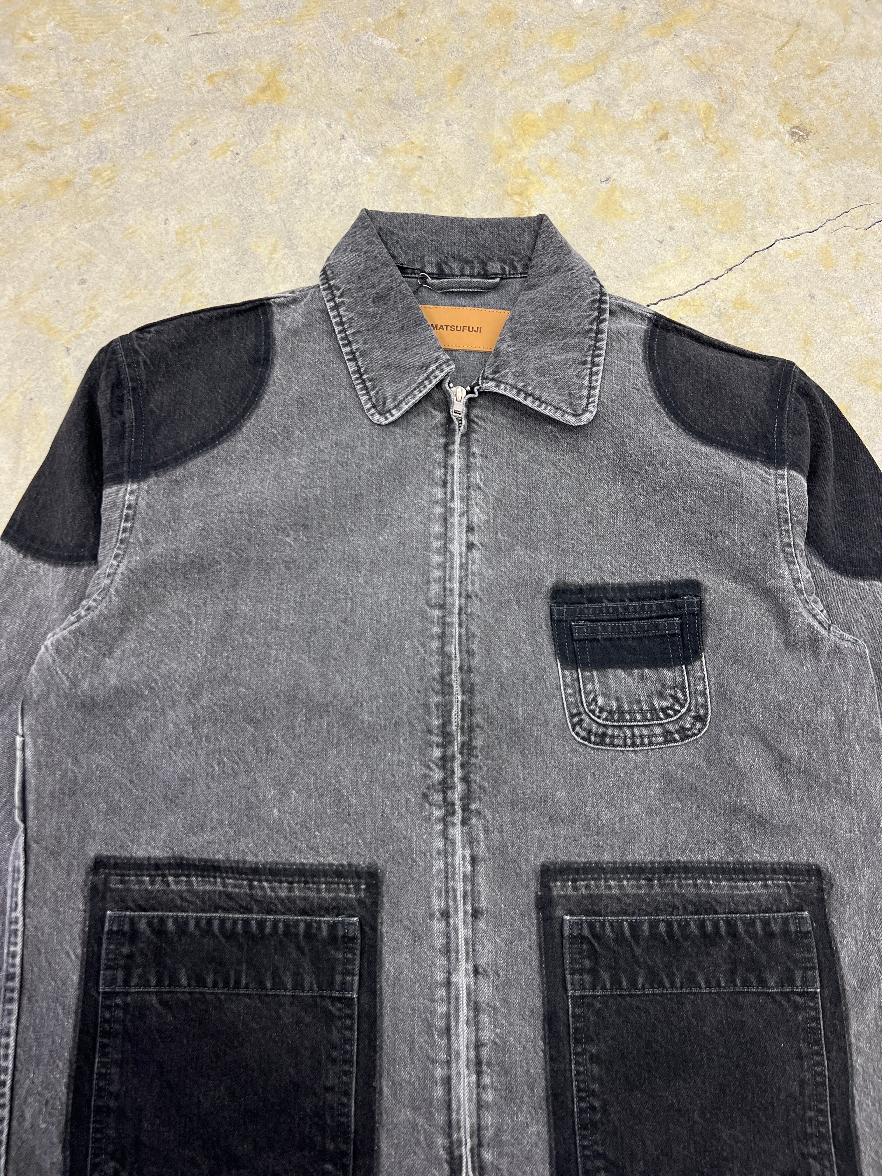 MATSUFUJI | Denim Work Jacket | BLACK | HOWDAY