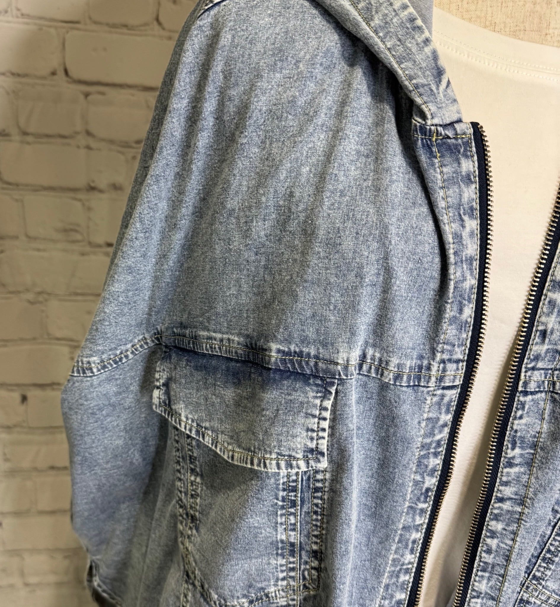 SALE！ayane アヤン ストレッチダンガリーポンチョ 836601 | Select
