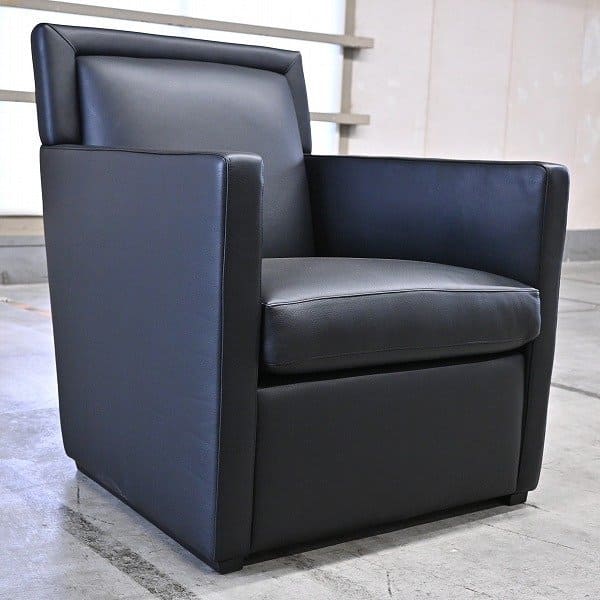 DONGHIA.本革一人がけソファ アメリカ DONGHIA社 1人掛けソファb 本革 シングル 1P ラウンジ