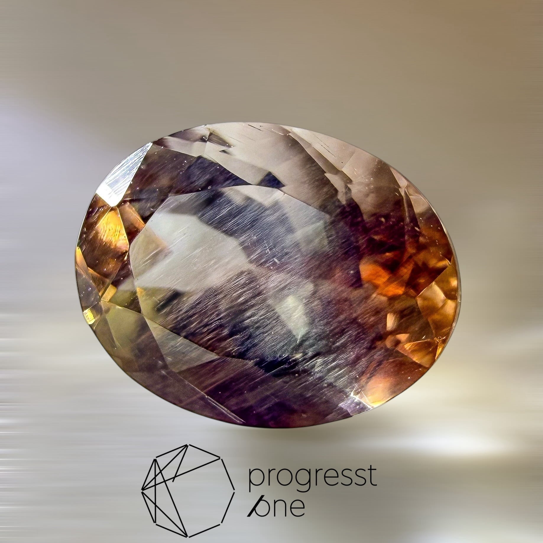 バイカラーオレゴンサンストーン 1.48ct | progresstone