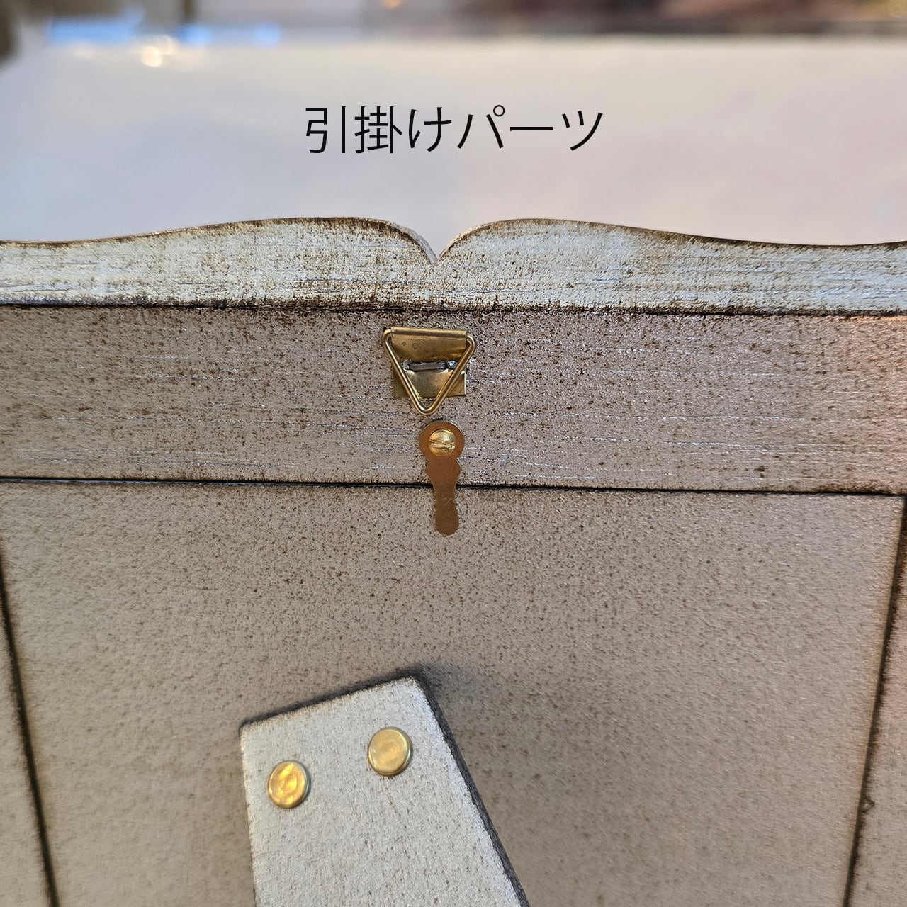 イタリア製 ヴィンテージ風 フォトフレーム 写真立て【 Lサイズ