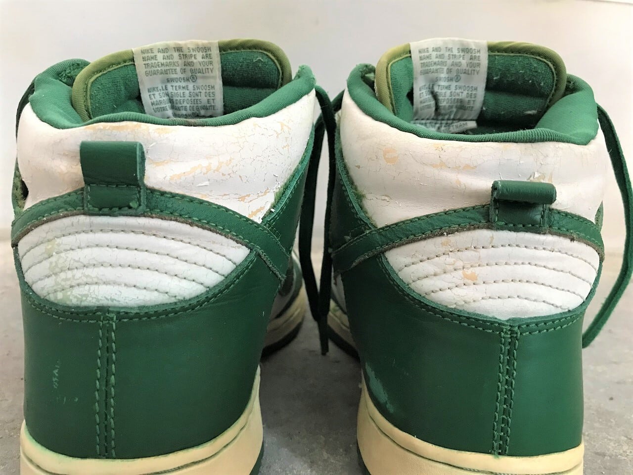 2003 NIKE DUNK HI WHITE/CLOVER 