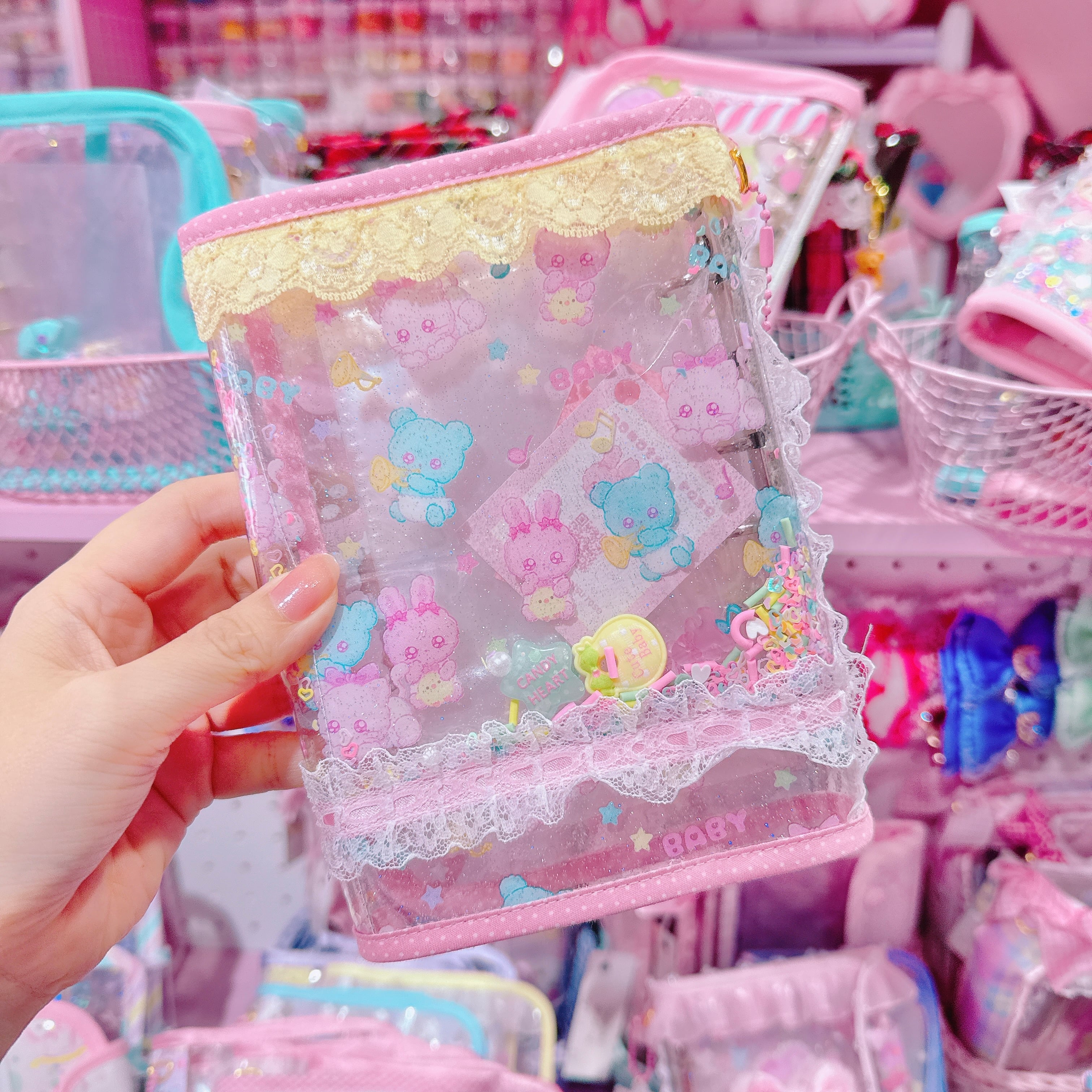 【E7】150-2 6穴ぬいぐるみシール帳