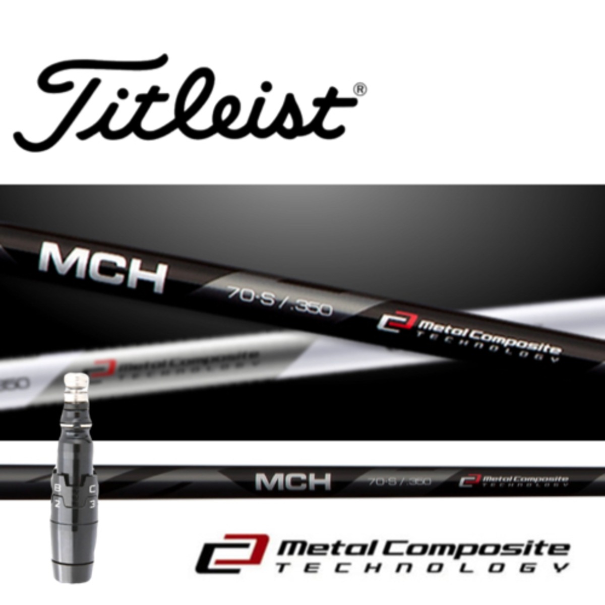 MCH70(R,S,X)ブラック□タイトリストスリーブ | TRUSSGOLF