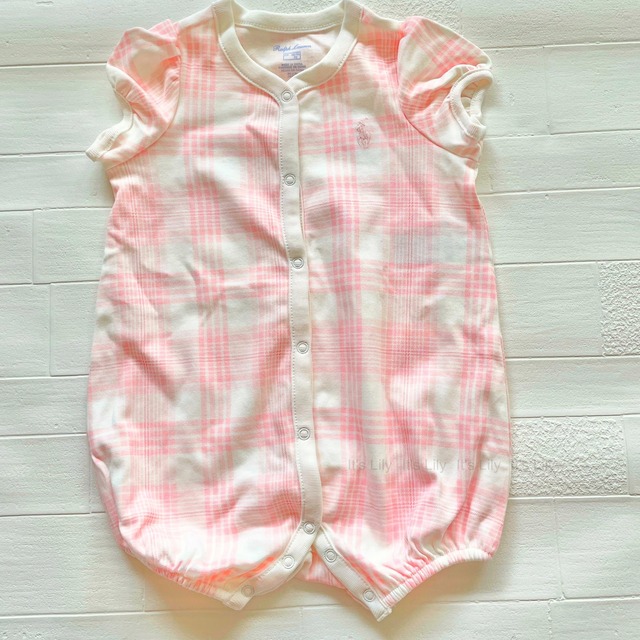【60/70cm】ベビー（女の子）ロンパース
