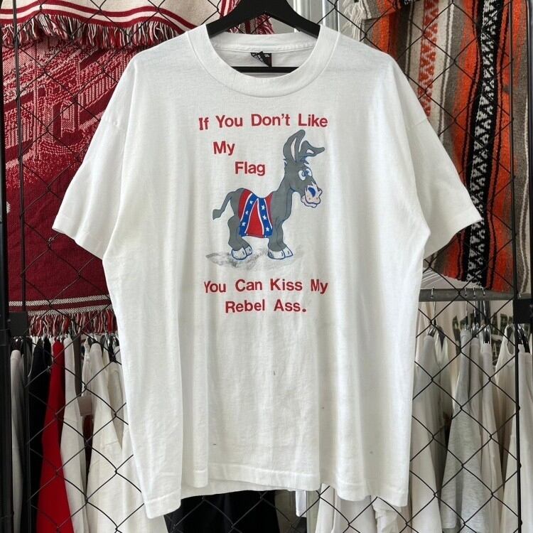 90s USA製 イラスト系 半袖Tシャツ シングルステッチ プリント ...