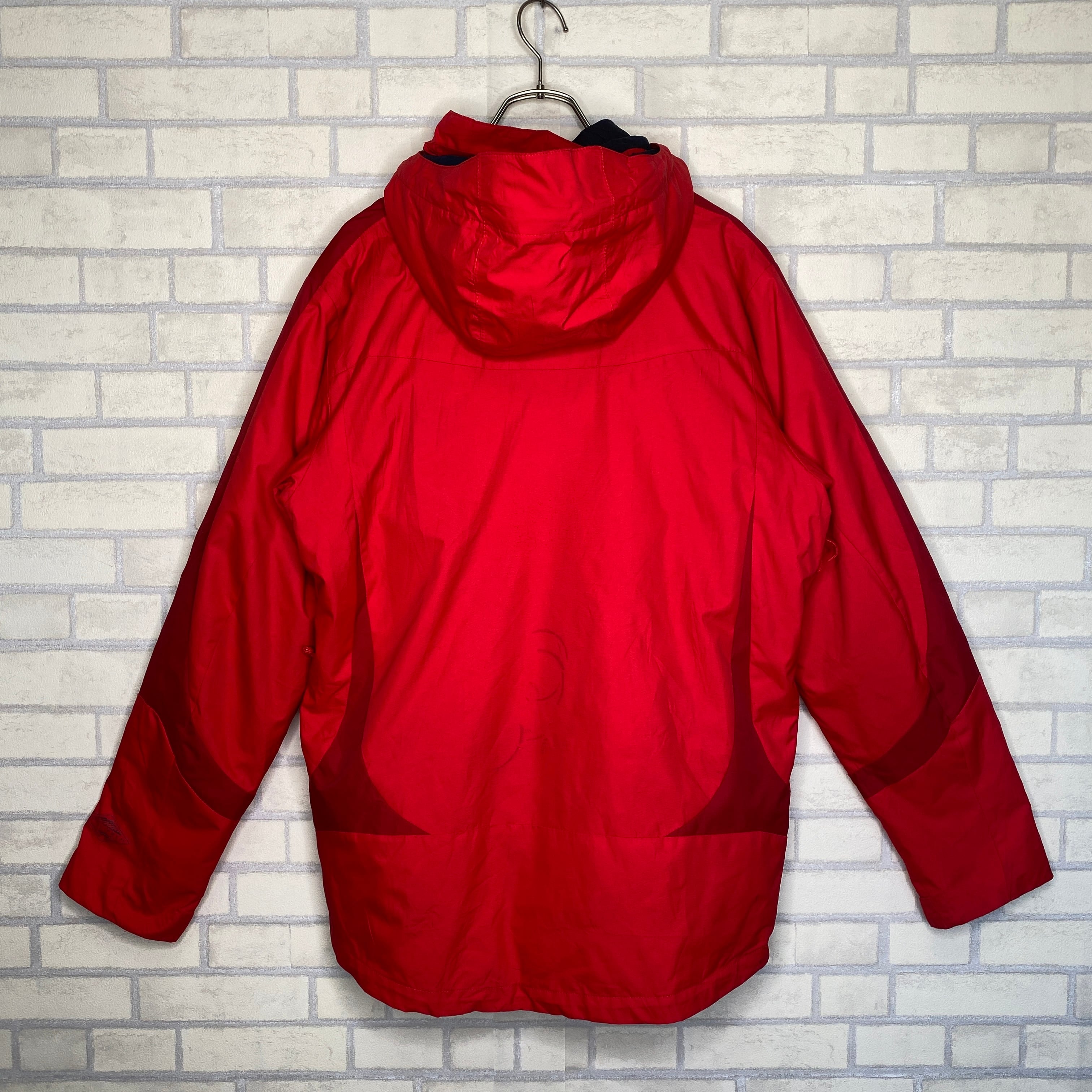 Columbia マウンテンパーカー M レッド インナージャケット入り OMNI 