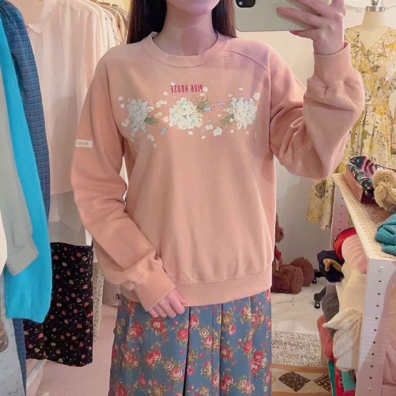 PINKHOUSE / flower bouquet sweat