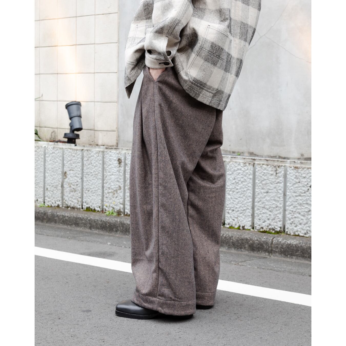 UVERworld 彰着　A.F artefact ボクサーパンツ A.F ARTEFACT / ag-9033 / Heringbone Sarouel Wid