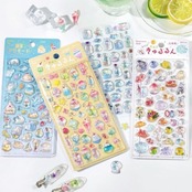 きゅるるんシール　夏限定　4種セット