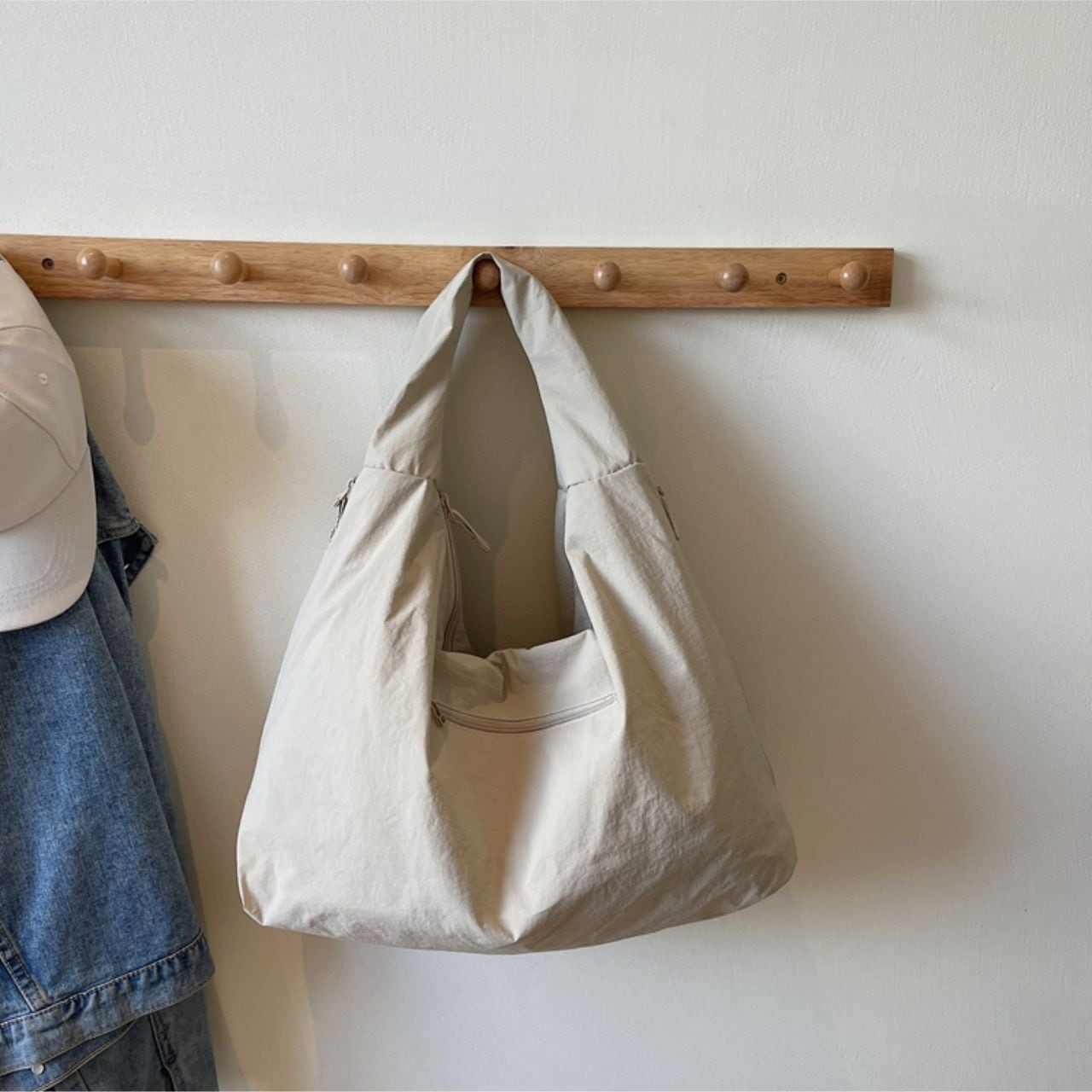 やわらか帆布 くったりワンショルダーバッグ Ln00264