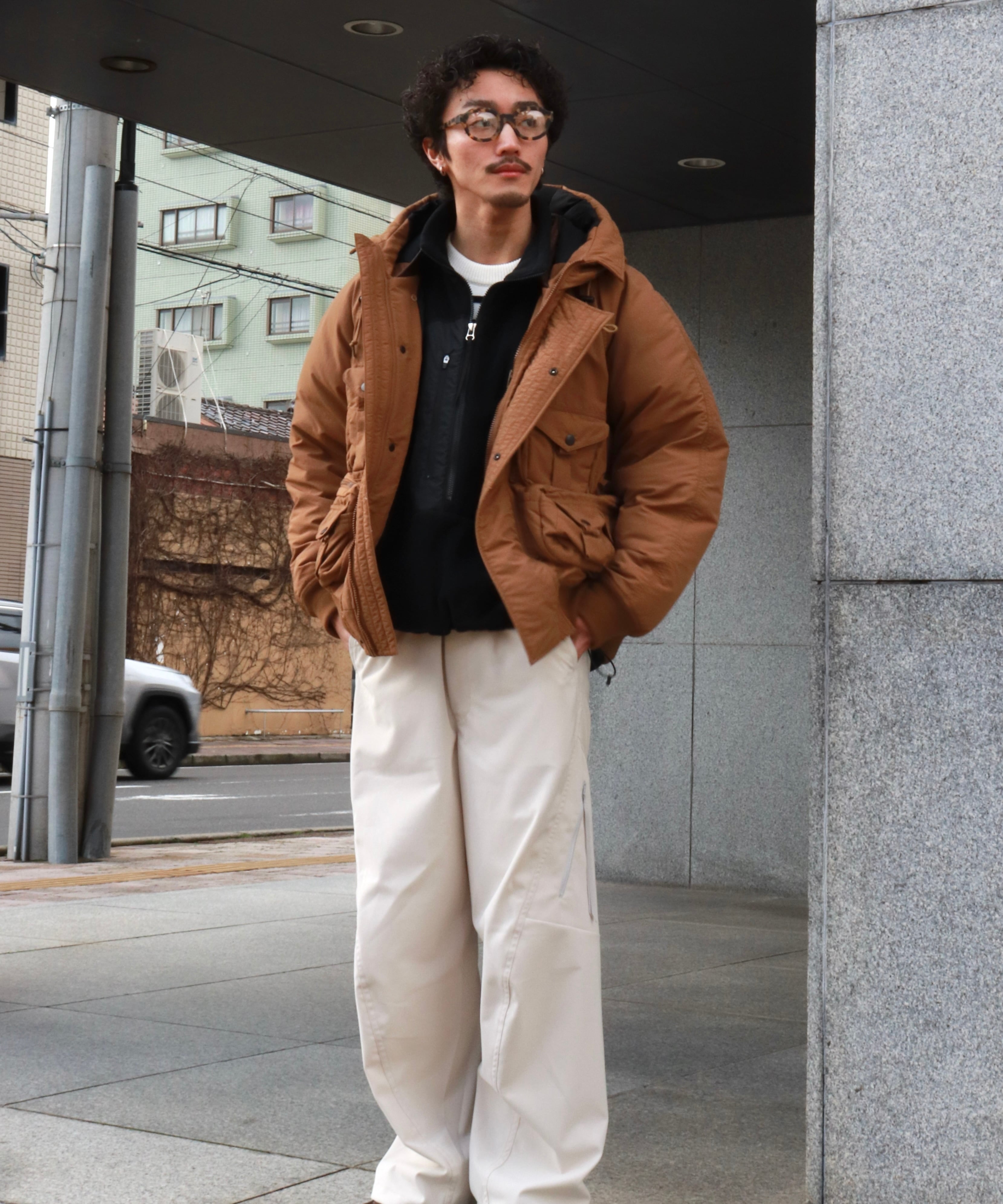 UNUSED / US2514 DOWN JACKET (BROWN) | AfterSchool (アフター