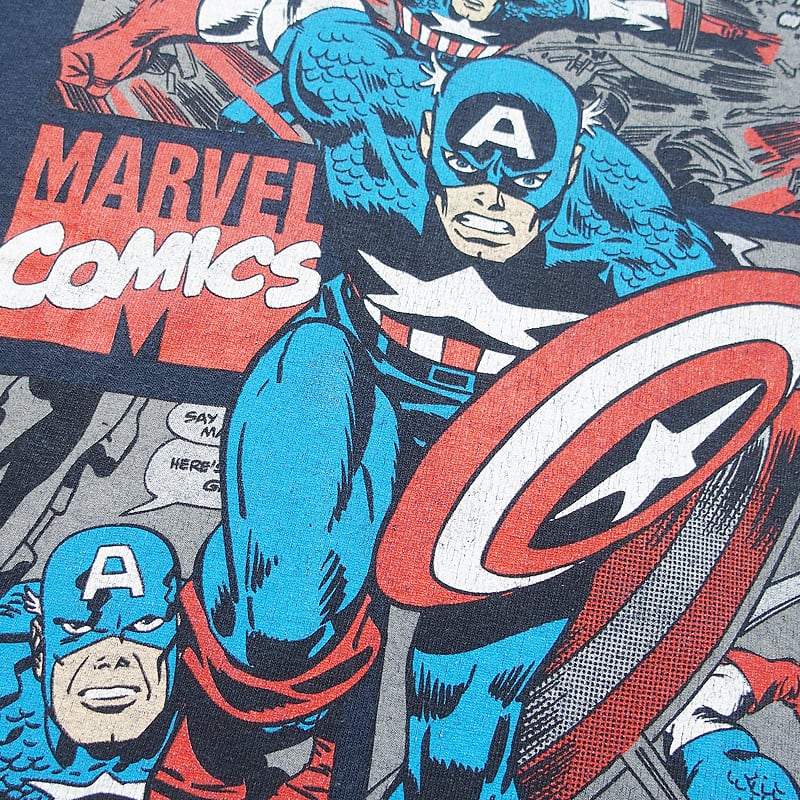 キャプテンアメリカ tシャツ MARVEL Captain America Tee 映画 tシャツ