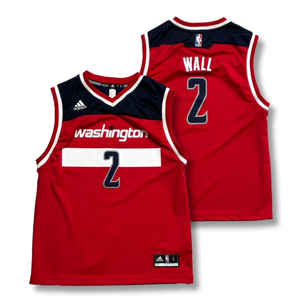 John Wall 【Washington Wizards】 Kids Game Shirt. adidas