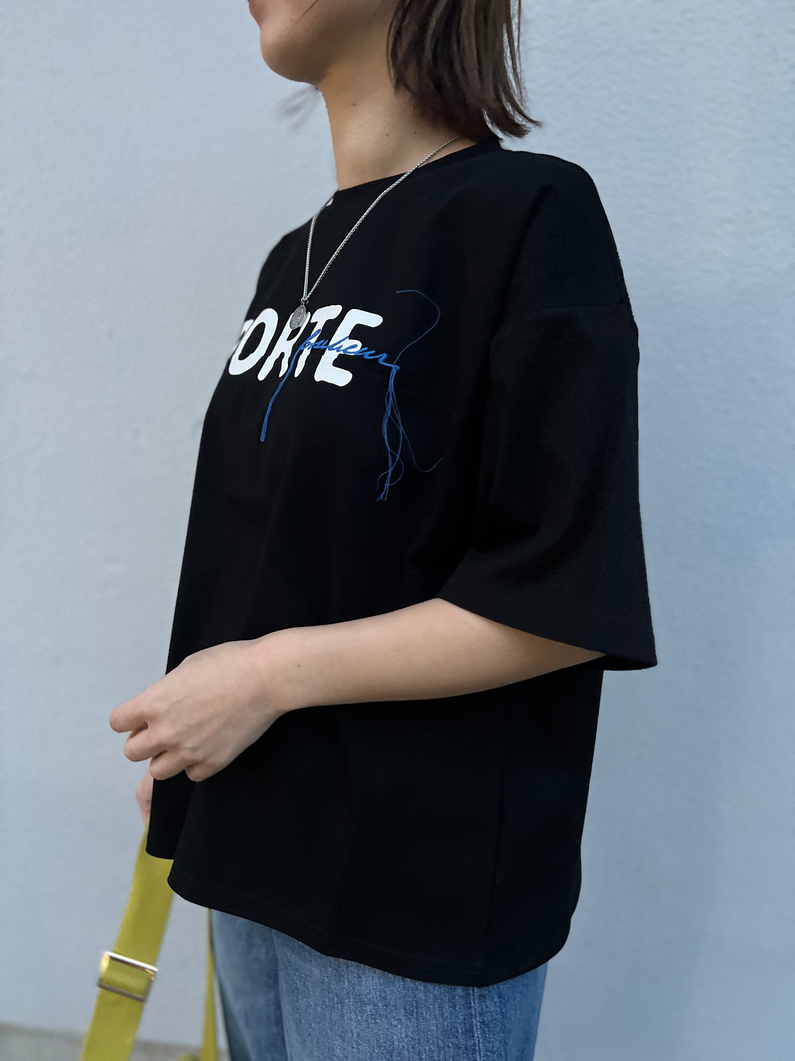 【ESPEYRAC】フリンジロゴプリントT 7611006