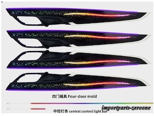 BMW　X6 F16 2015-2019　シンフォニーアンビエントデコレーションライト　スタイル2  -RA-1517