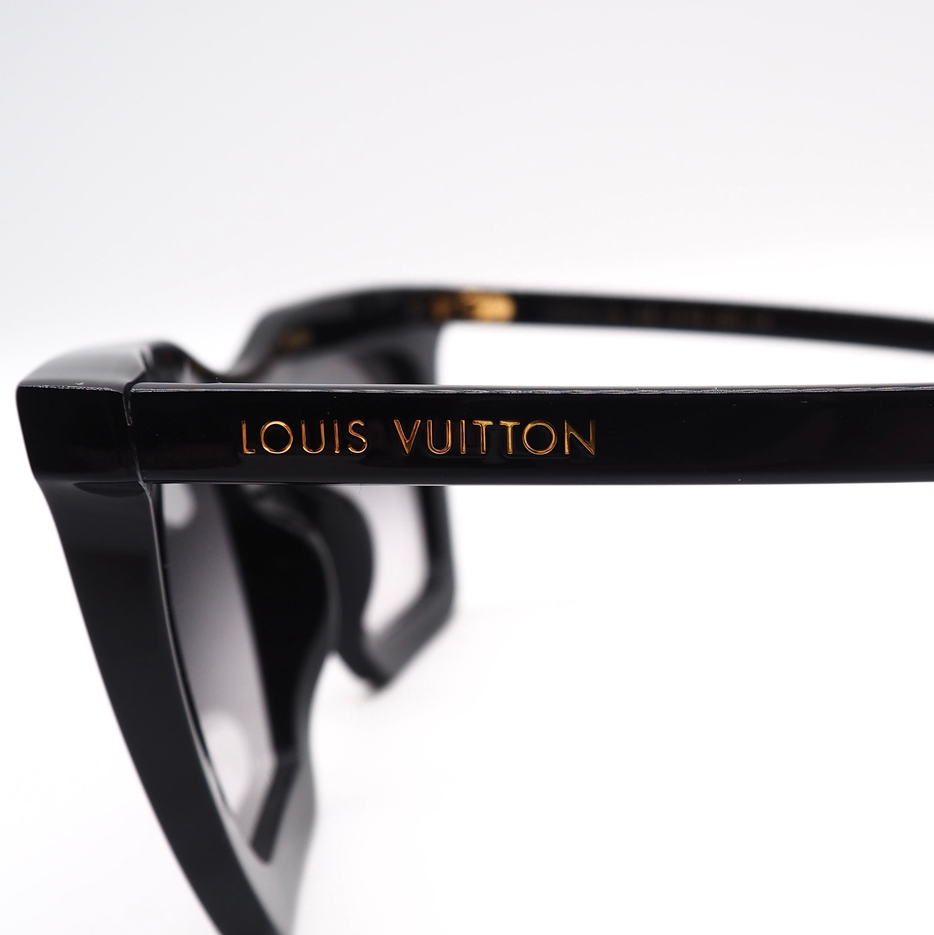 Louis Vuitton サングラス アイウェア スクエア ブラック ルイヴィトン