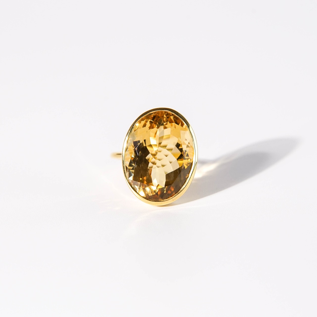 【12号】シトリン リング（グラン）