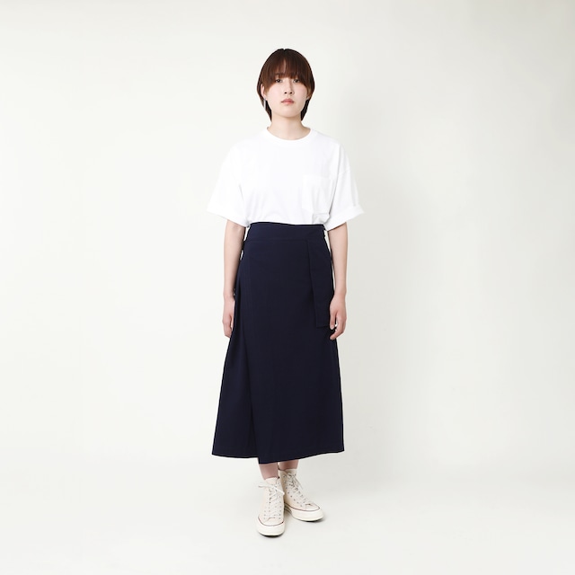 araso meets chisato yamamoto /KASURI WRAP SKIRT