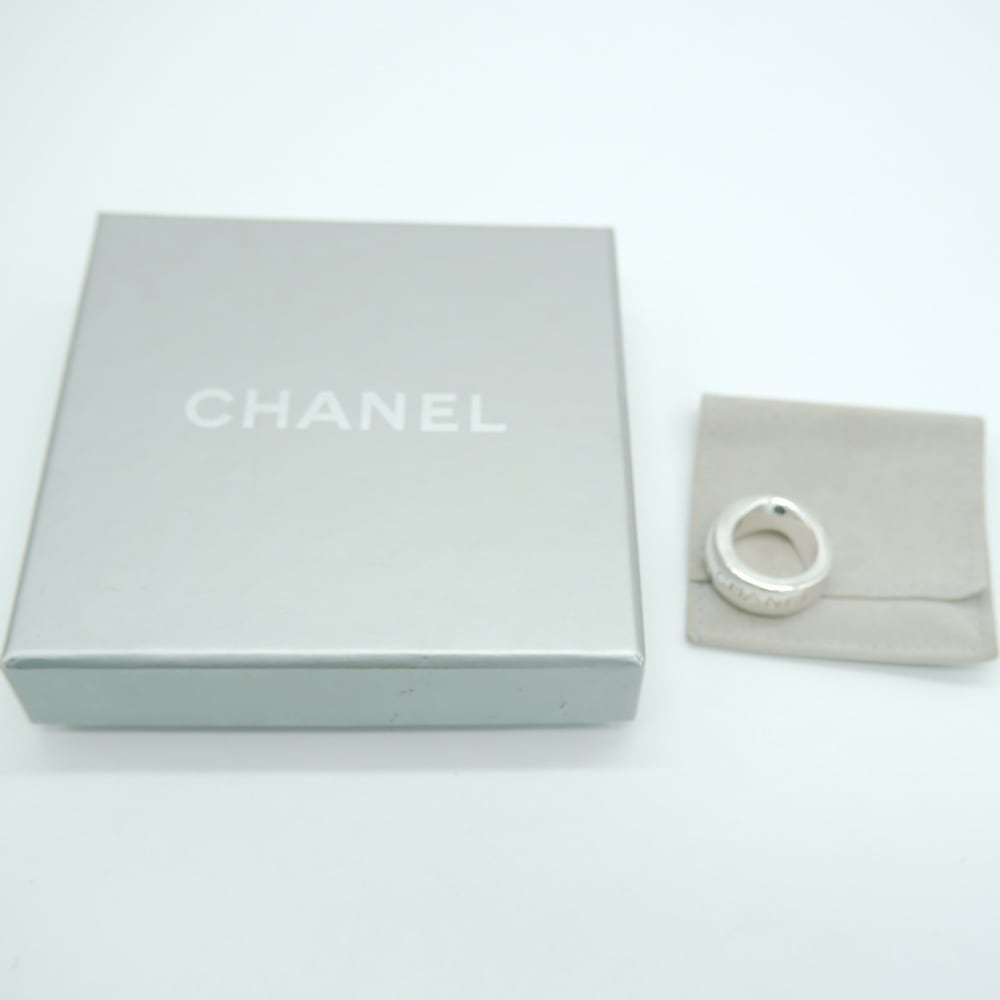 CHANEL シャネル シルバーリング ロゴ 31 rue cambon シルバー925 12号