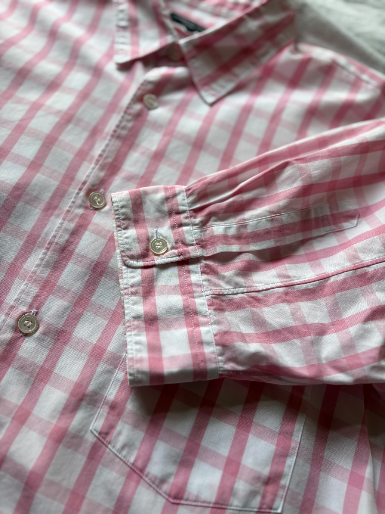 “Comme des Garçons homme plus” 2007 Gingham check S/S shirt
