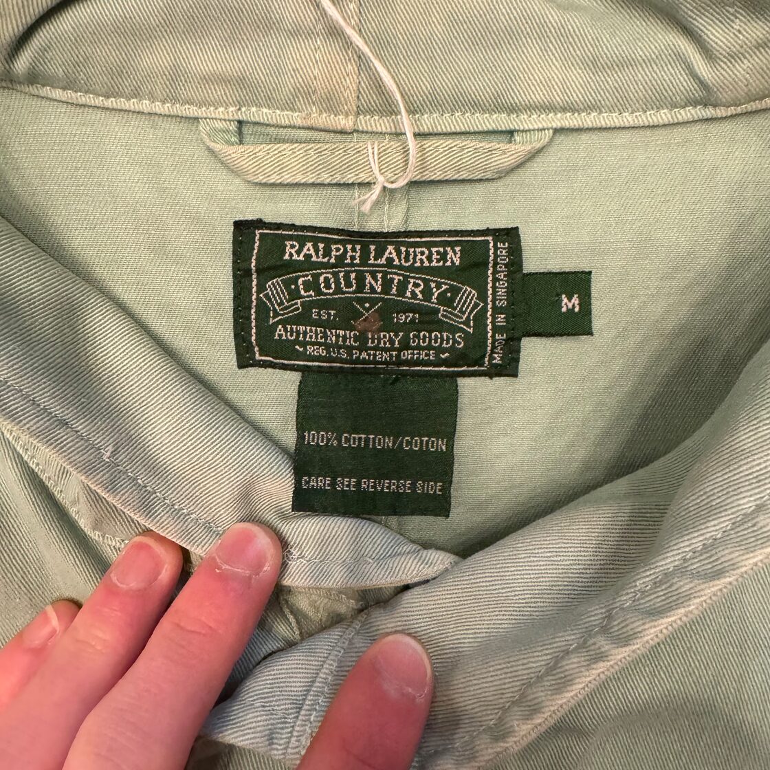 90s Polo Country M-51サンプリングフィッシュテールパーカー | Pay ID