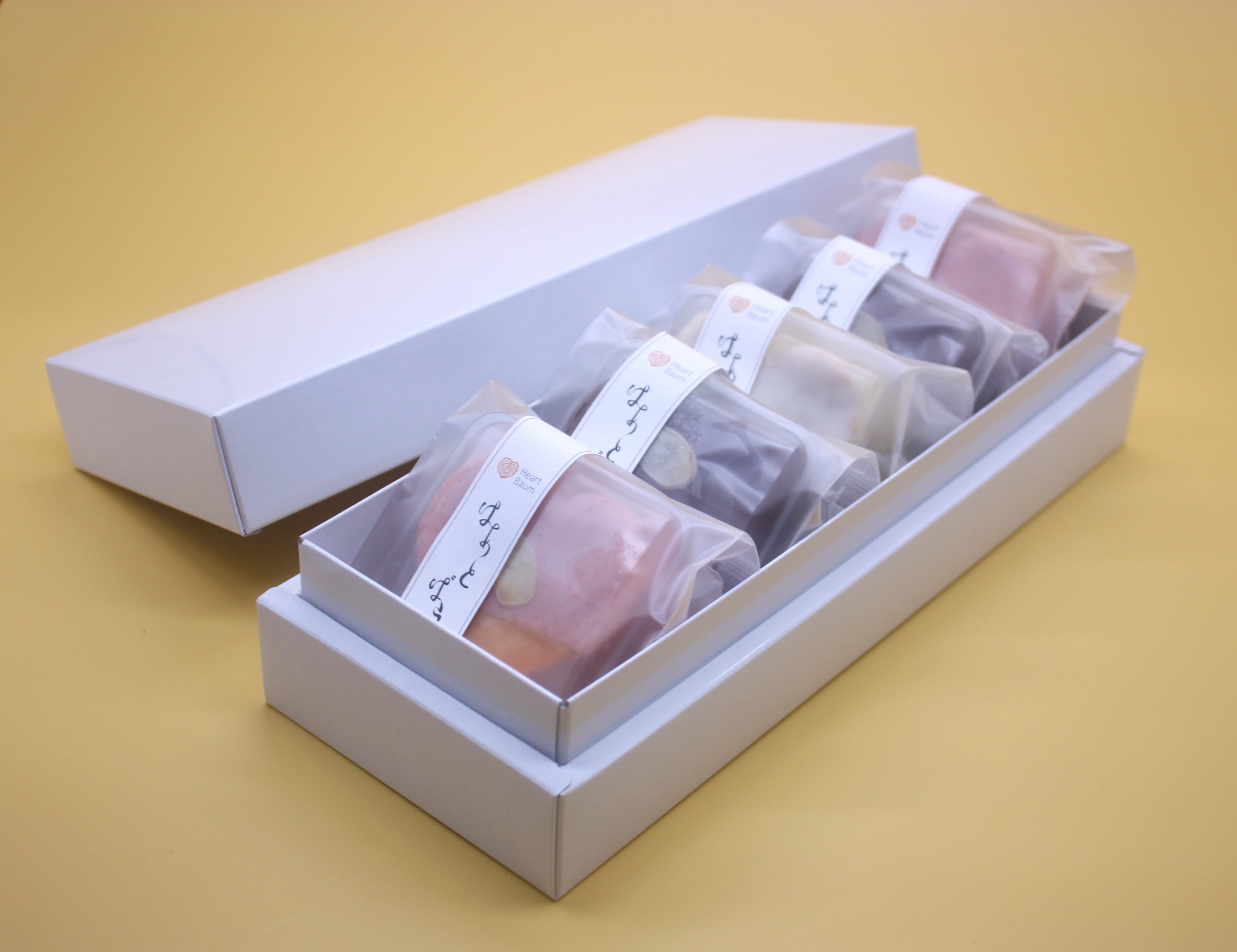 はあとばうむ（プレーン、ショコラ、越後姫）箱5個入