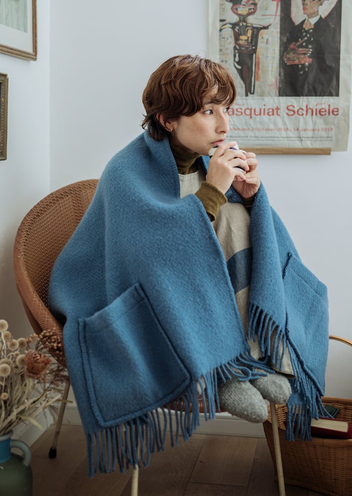 LAPUAN KANKURIT（ラプアンカンクリ）「UNI 」ポケットショール