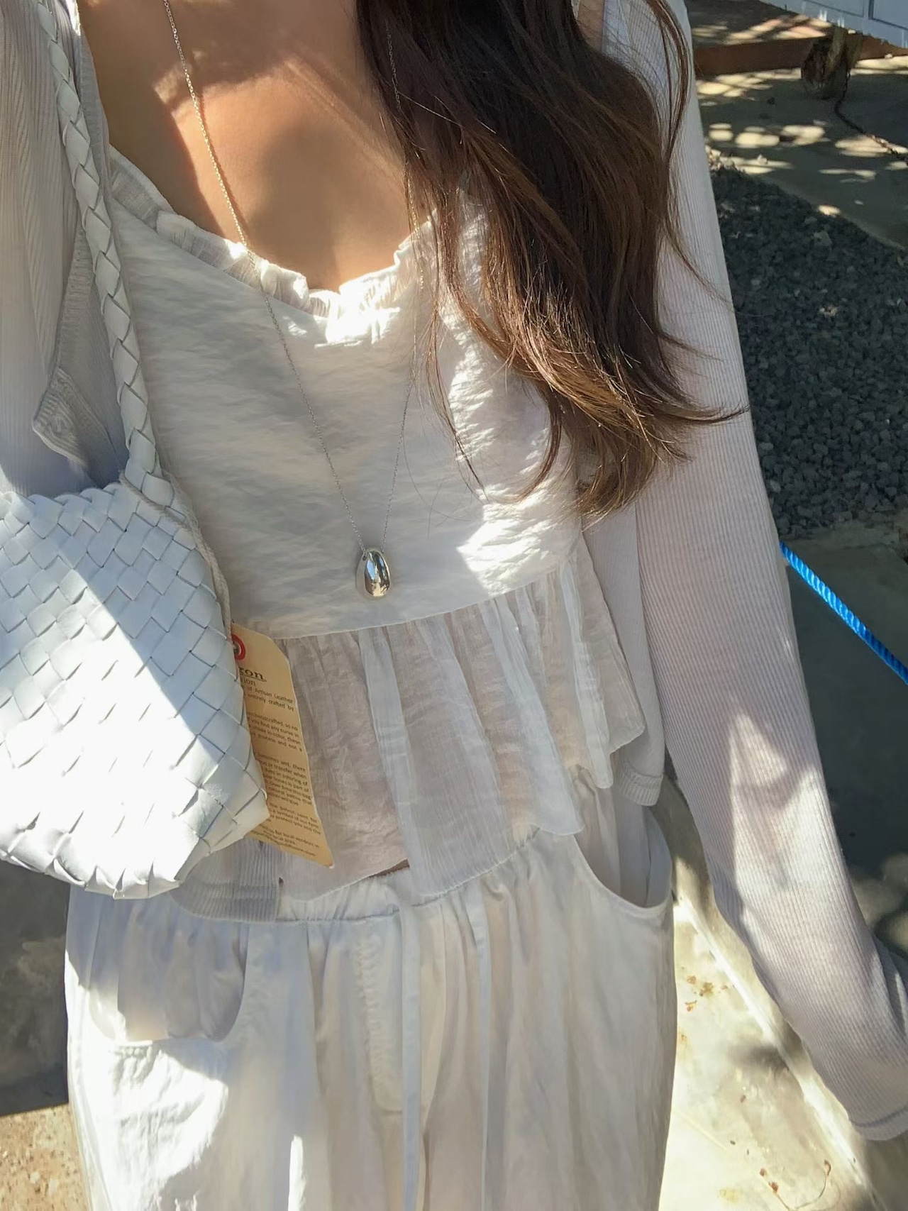 (LITER) mist summer tencel cardigan / 2color